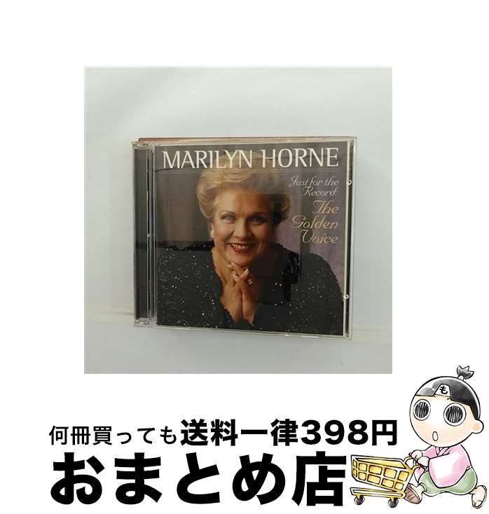 【中古】 M.horne Ms Just For The Record-the Golden Voice / Marilyn Horne, Joan Sutherland, Renata Tebaldi, Luciano Pavarotti / Decca [CD]【宅配便出荷】