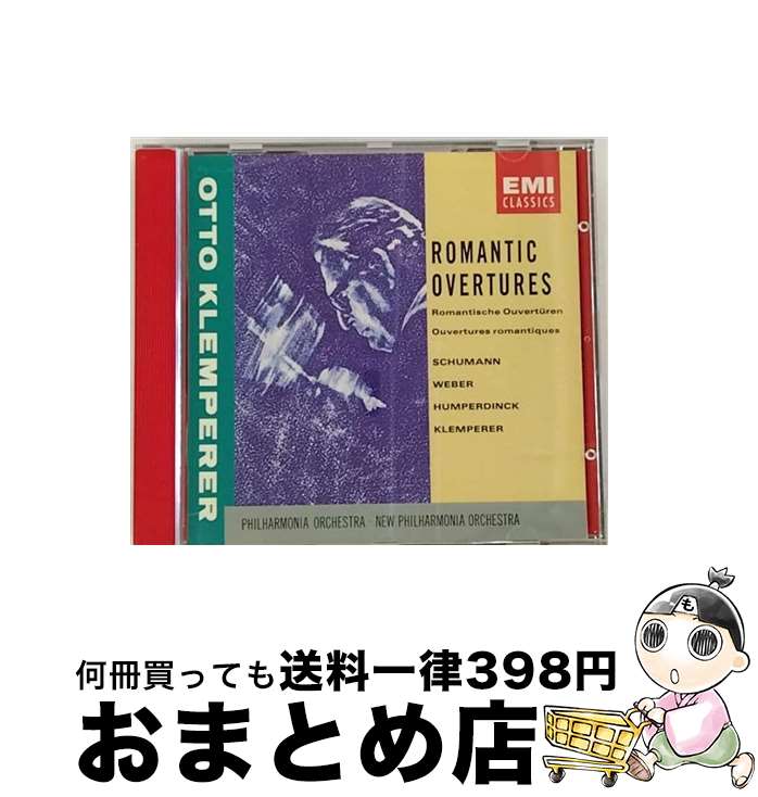 yÁz Romantic Overtures Weber ,Schumann ,Klemperer ,NewPhilharmonia / Weber, Schumann, Klemperer, New Philharmonia / Capitol [CD]yz֏oׁz