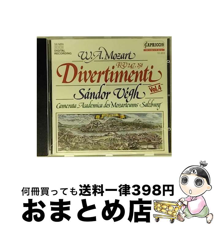 š Divertimenti 7 / E1 / Mozart, Vegh, Salzburg Mozarteum Camerata / Capriccio [CD]ؽв١