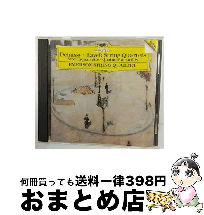 EANコード：4988005417299■通常24時間以内に出荷可能です。※繁忙期やセール等、ご注文数が多い日につきましては　発送まで72時間かかる場合があります。あらかじめご了承ください。■宅配便(送料398円)にて出荷致します。合計3980円以上は送料無料。■ただいま、オリジナルカレンダーをプレゼントしております。■送料無料の「もったいない本舗本店」もご利用ください。メール便送料無料です。■お急ぎの方は「もったいない本舗　お急ぎ便店」をご利用ください。最短翌日配送、手数料298円から■「非常に良い」コンディションの商品につきましては、新品ケースに交換済みです。■中古品ではございますが、良好なコンディションです。決済はクレジットカード等、各種決済方法がご利用可能です。■万が一品質に不備が有った場合は、返金対応。■クリーニング済み。■商品状態の表記につきまして・非常に良い：　　非常に良い状態です。再生には問題がありません。・良い：　　使用されてはいますが、再生に問題はありません。・可：　　再生には問題ありませんが、ケース、ジャケット、　　歌詞カードなどに痛みがあります。アーティスト：エマーソン弦楽四重奏団枚数：1枚組み限定盤：通常曲数：8曲曲名：DISK1 1.弦楽四重奏曲 ト短調 作品10 第1楽章:Anime et tres decide2.弦楽四重奏曲 ト短調 作品10 第2楽章:Assez vif et bien rythme3.弦楽四重奏曲 ト短調 作品10 第3楽章:Andantino，doucement expressif4.弦楽四重奏曲 ト短調 作品10 第4楽章:Tres modere-Tres mouvemente et avec passion5.弦楽四重奏曲 ヘ長調 第1楽章:Allegro Moderato6.弦楽四重奏曲 ヘ長調 第2楽章:Assez vif-Tres rythme7.弦楽四重奏曲 ヘ長調 第3楽章:Tres lent8.弦楽四重奏曲 ヘ長調 第4楽章:Vif et agite型番：UCCG-4136発売年月日：2006年01月13日