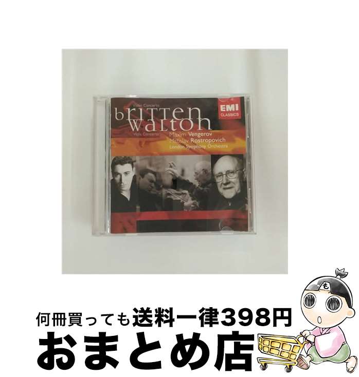 【中古】 ブリテン：ヴァイオリン協奏曲　ウォルトン：ヴィオラ協奏曲/CD/TOCE-16334 / ヴェンゲーロフ(マキシム) / ユニバーサルミュージック [CD]【宅配便出荷】