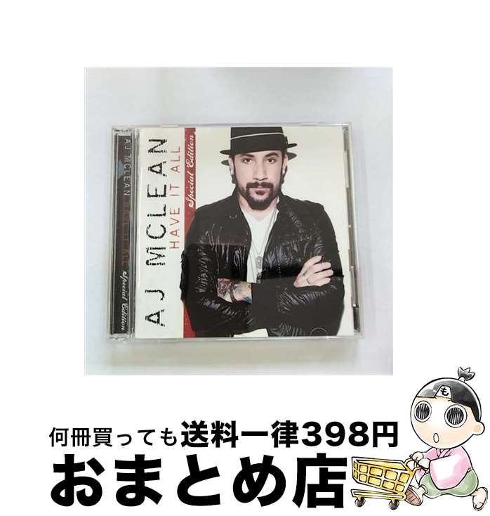 【中古】 ハヴ・イット・オール　スペシャル・エディション（DVD付）/CD/AVCD-38095 / A.J.マクリーン / avex trax [CD]【宅配便出荷】