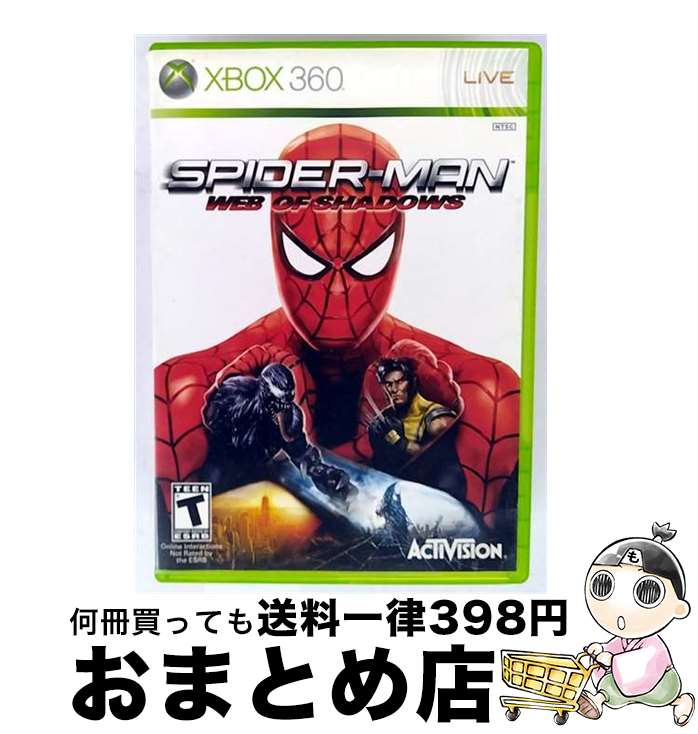 【中古】 SPIDER-MAN WEB OF SHADOWS (XBOX360 輸入版 北米) / Activision Inc.【宅配便出荷】