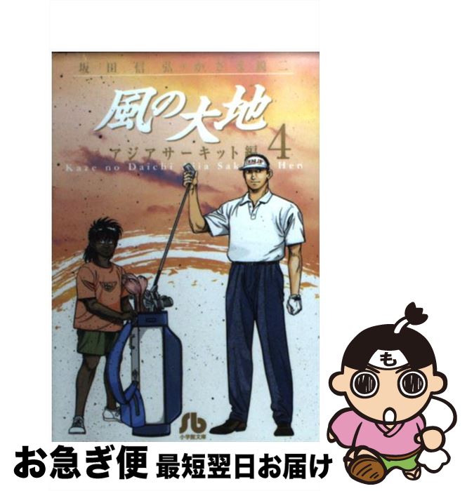 【中古】 風の大地 4（アジアサーキット編） / 坂田 信弘, かざま 鋭二 / 小学館 [文庫]【ネコポス発送】
