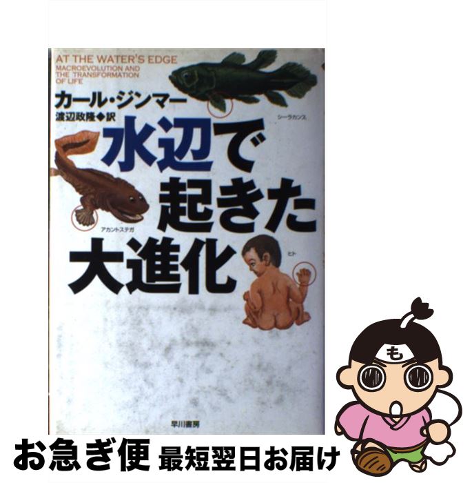 【中古】 水辺で起きた大進化 / カール ジンマー, Carl Zimmer, 渡辺 政隆 / 早川書房 [単行本]【ネコポス発送】