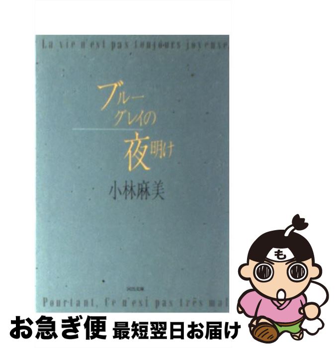 【中古】 ブルーグレイの夜明け / 小林 麻美 / 河出書房新社 [文庫]【ネコポス発送】