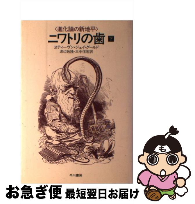 【中古】 ニワトリの歯 進化論の新地平 下 / スティーヴン・ジェイ グールド, 三中 信宏, 渡辺 政隆 / 早川書房 [単行本]【ネコポス発送】