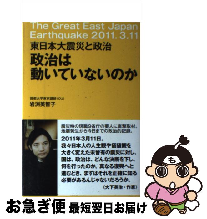 【中古】 政治は動いていないのか 東日本大震災と政治 / 岩渕 美智子 / パブラボ [単行本]【ネコポス発送】