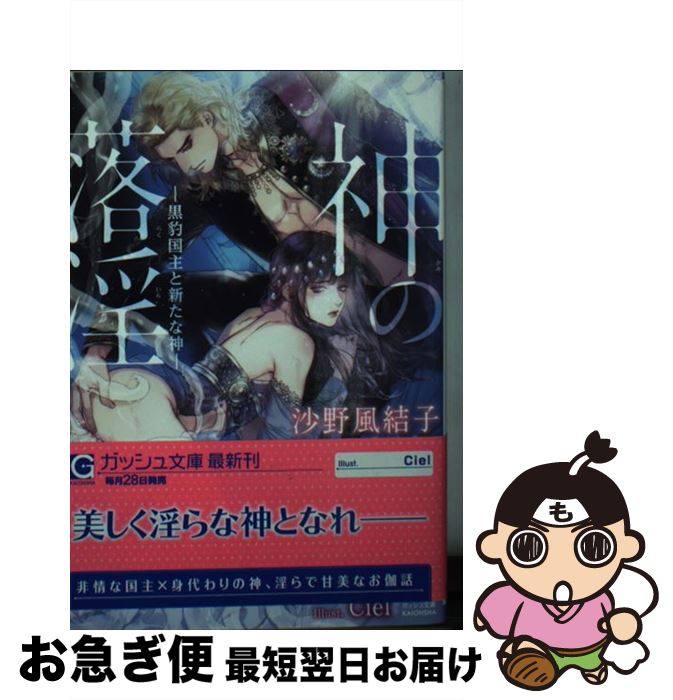 【中古】 神の落淫 黒豹国主と新たな神 / 沙野風結子, Ciel / 海王社 [文庫]【ネコポス発送】