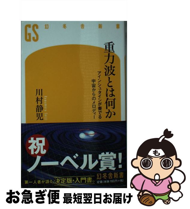 【中古】 重力波とは何か アインシュタインが奏でる宇宙からのメロディー / 川村 静児 / 幻冬舎 [新書]【ネコポス発送】