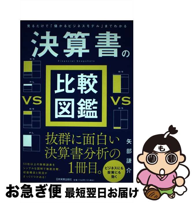 【中古】 決算書の比較図鑑 見るだけで「儲かるビジネスモデル」までわかる / 矢部 謙介 / 日本実業出版社 [単行本（ソフトカバー）]【ネコポス発送】のサムネイル