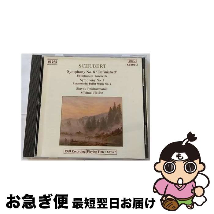  Schubert： Symphonies Nos．5 ＆ 8， Rosamunde ミヒャエル・ハラース 指揮 ,FranzSchubert / Halasz / Naxos 