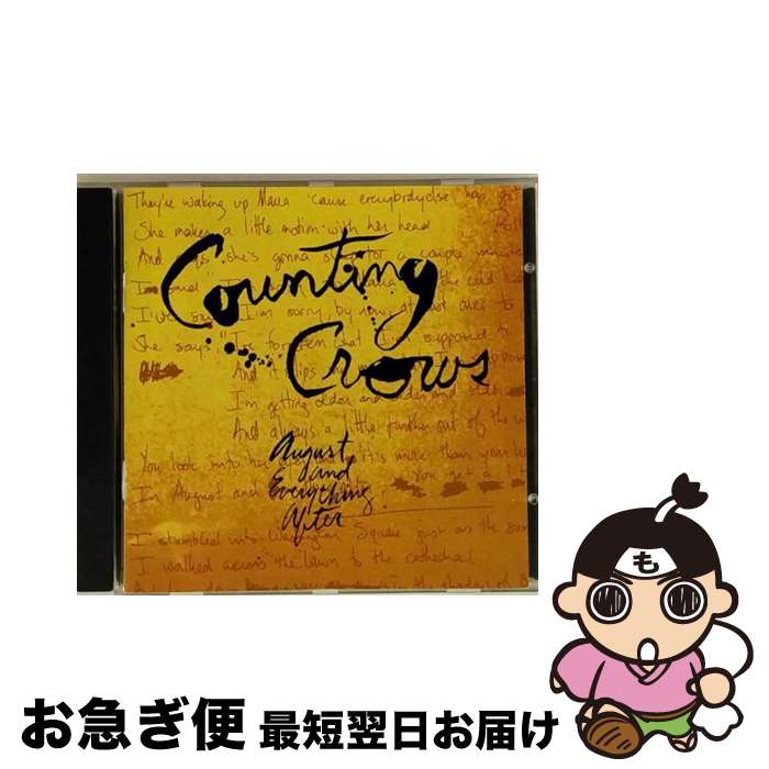 【中古】 Counting Crows カウンティングクロウズ / August And Everything After / Counting Crows / Geffen Records [CD]【ネコポス発送】