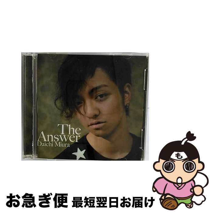 【中古】 The　Answer（DVD付）/CDシングル（12cm）/AVCD-16205 / 三浦大知 / avex trax [CD]【ネコポス発送】