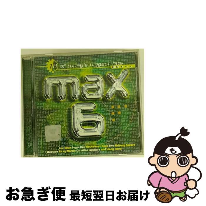 【中古】 MAX 6 / Lou Bega, Westlif, EIffel 65, Britney Spears, Madonna / [CD]【ネコポス発送】