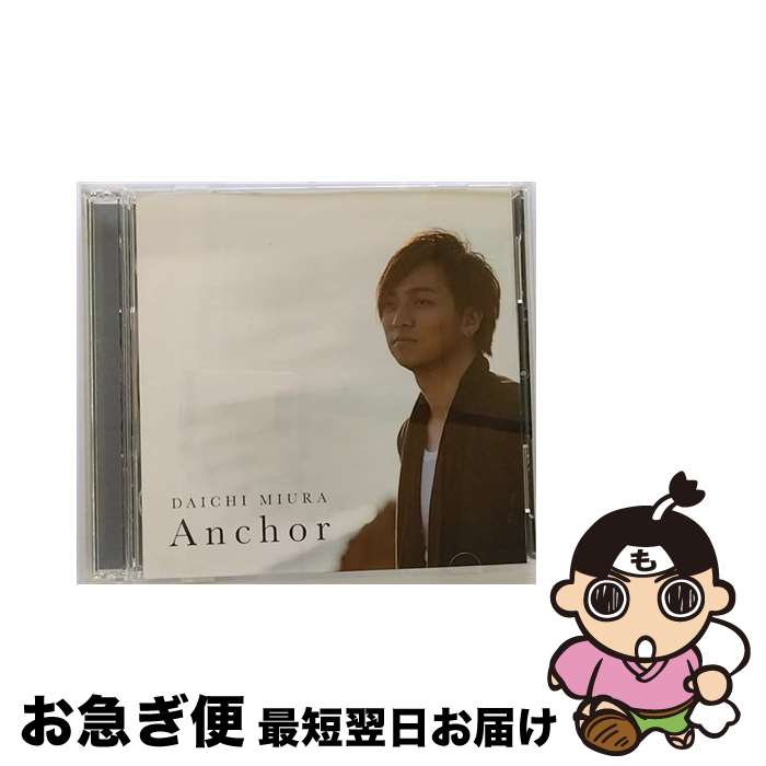 【中古】 Anchor（DVD付／MUSIC　VIDEO盤）/CDシングル（12cm）/AVCD-16405 / 三浦大知 / SONIC GROOVE [CD]【ネコポス発送】