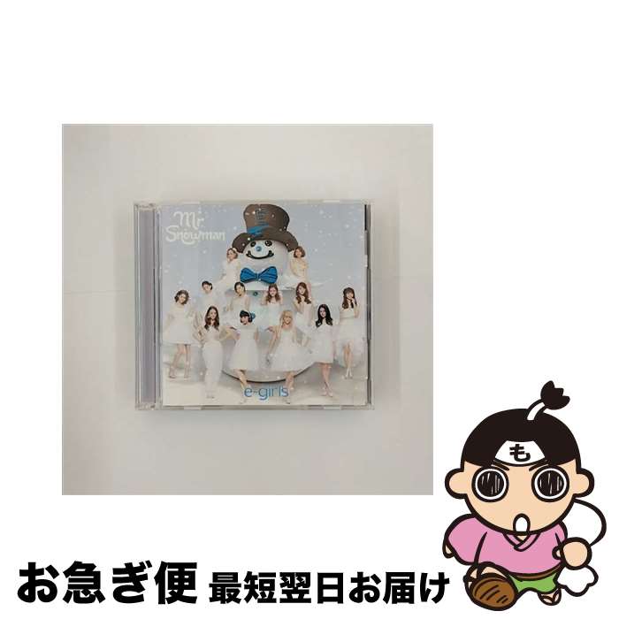 【中古】 Mr．Snowman（DVD付）/CDシングル（12cm）/RZCD-59728 / E-girls / rhythm zone [CD]【ネコポス発送】
