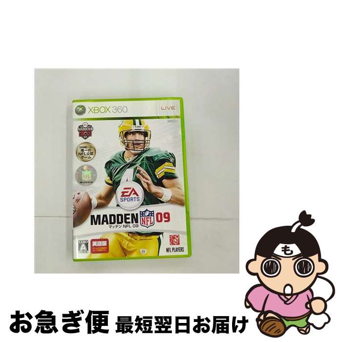 【中古】 マッデン NFL 09（英語版）/XB360/K4C00007/A 全年齢対象 / エレクトロニック・アーツ【ネコポス発送】