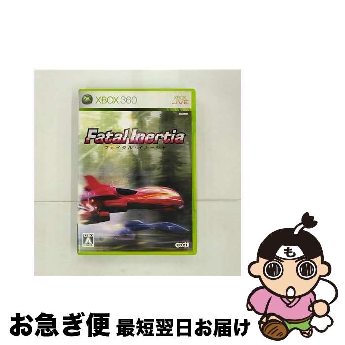 【中古】 Fatal Inertia/フェイタル・イナーシャ/XB360/ASA00004/A 全年齢対象 / コーエー【ネコポス発送】