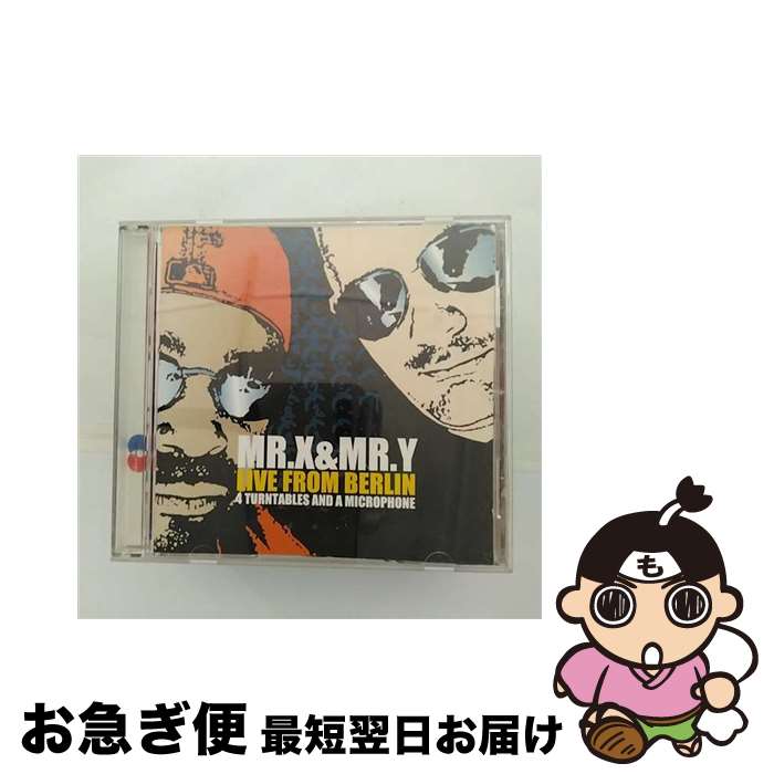 【中古】 輸入洋楽cd mr & mr.y / live from berlin -4 turntables and a microphone- 輸入盤 / / [CD]【ネコポス発送】