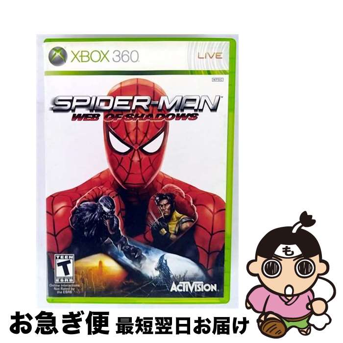 【中古】 SPIDER-MAN WEB OF SHADOWS (XBOX360 輸入版 北米) / Activision Inc.【ネコポス発送】