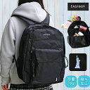 EASTBOY デュアル2層 リュック 28L 高校生 中学生 通学 小学生 男の子 女の子 シンプル デイパック イーストボーイ ブラック リュックサック 女...