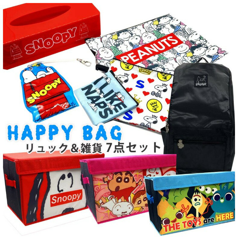 文房具 雑貨 リュック ハッピーバッグ 福袋 小学生 女の子 お楽しみ袋 おたのしみ かわいい スヌーピー トイストーリー 低学年 高学年 女子 子供 こども キッズ 子ども 文具セット かわいい文房具 遠足 通学 ギフト 誕生日 プレゼント 贈り物 子供会 景品 ビンゴのサムネイル