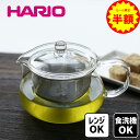 \ 半額 !/ ハリオ 茶茶急須 もち丸 急須 ポット ガラス ガラスポット ガラス急須 ティーポット ティータイム 耐熱ガラス 緑茶 紅茶 持ちやすい 注ぎやすい 広口 茶こし付き 電子レンジ対応 食洗機対応