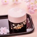 山中塗 桜吹雪茶筒 茶筒 日本製 茶葉 お茶 保存 茶葉容器 お茶容器 保存容器 茶葉入れ 桜 かわいい可愛い カワイイ ティータイム ティー おもてなし