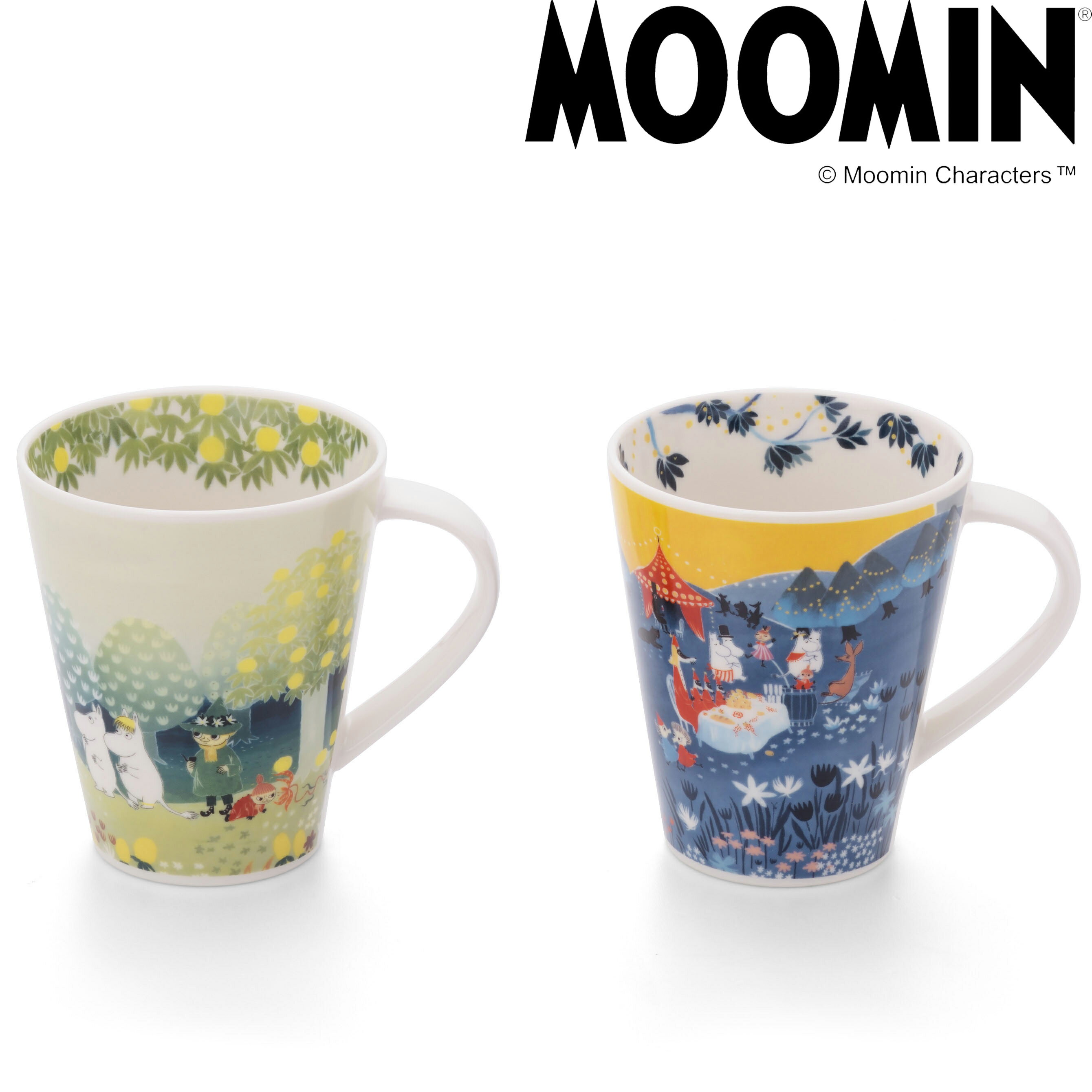 ムーミン ビッグマグ 丘 パーティ マグカップ スープカップ スープマグ マグ カップ コップ MOOMIN 食器 電子レンジ対応 食洗機対応 たっぷり入る