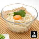 アデリア 冷やしぶっかけ うどん鉢 3個組 ガラス食器 そうめん 素麺 サラダ 鉢 麺鉢 冷麺 涼食器 ボウル 深鉢 ガラス 蕎麦 そば うどん 冷やし中華 ガラスボウル