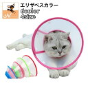 送料無料 エリザベスカラー 犬用 猫用 ペット用品 ペットグッズ 単品 サイズ調節可能 水玉柄 ボタン ケア用品 傷舐め防止 ひっかき防止 傷口保護 術後 介護 半透明 かわいい ワンちゃん ネコちゃん イヌ ネコ キャット ドッグ 赤 ピンク ローズ 緑 青 黄色
