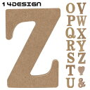 送料無料 ALPHABET LETTER アルファベットレター オブジェ 英字 大文字 OZ 木製 MDF ナチュラル インテリア ウッド 1