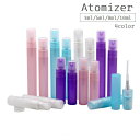送料無料 アトマイザー 詰め替え容器 3ml 5ml 8ml 10ml スプレーボトル ミニサイズ 小型 ミスト 空容器 半透明 小分け 携帯 旅行 無地 シンプル(4)