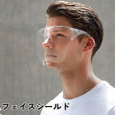 送料無料 フェイスシールド フェイスガード 保護メガネ 防護メガネ 曇り止め DIY作業 粉塵 メガネタイプ メガネも使える 防護 大人用 透明 マスク 飛沫防...