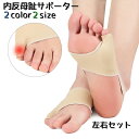 送料無料 内反母趾サポーター 左右セット ペア 外反母趾用 男女兼用 ...(4)