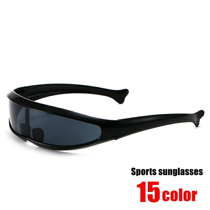 送料無料 スポーツサングラス ラップアラウンドサングラス レディース メンズ 女性 男性 ユニセックス 男女兼用 ファッション雑貨 ゴーグル風 楕円形 オーバル...