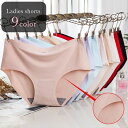 送料無料 スタンダードショーツ パンツ レディース 女性 インナー 下着 薄手 無地 ホワイト ブラック ベージュ グレー シンプル かわいい キュート