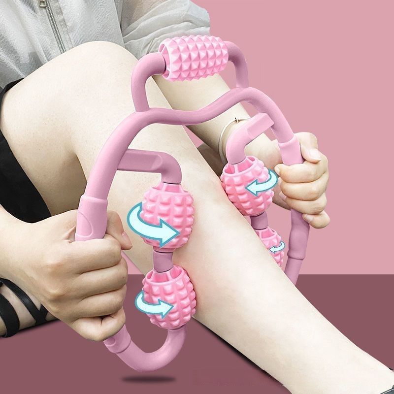 motto-mottoの送料無料 筋膜ローラー 筋膜リリース ふくらはぎ 脚 肩 首 シンプル 無地 バイカラー 耐久性 おしゃれ 定番 かわいい｜アングル3