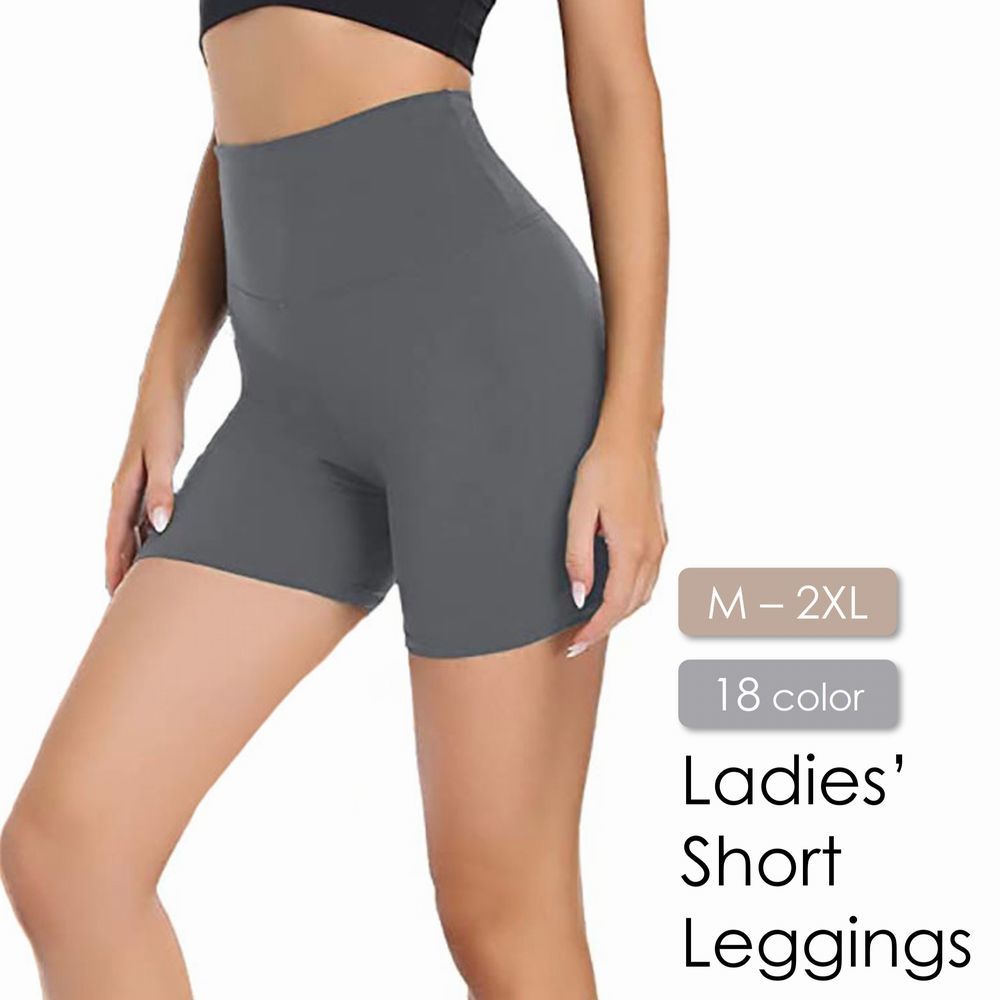 Sporty & Rich ブラウンショートレギンス Mサイズ 11bs1604-1.jpg