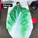 送料無料 ブランケット 毛布 直径150cm ユニーク 面白い おくるみ 掛け毛布 お昼寝ケット 膝掛け ピザ 白菜 スイカ ハンバーガー 可愛い 寝具