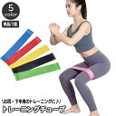 送料無料 トレーニングチューブ エクササイズバンド ゴムバンド トレーニングベルト ストレッチゴム ヨガバンド ヒップバンド フィットネス お尻 脚 太もも 強度強め 高負荷 スクワットバンド スポーツ用品 運動 筋トレ ダイエット器具