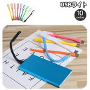 送料無料 USBライト LEDライト USB接続 Type-A コンパクト 小さめ スリム 小型 簡単 便利 シンプル 持ち運び ポータブル 手元ライト PC パソコン デスクライト