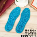 送料無料 インソール 中敷き レディース メンズ ゲル ジェル クッション 衝撃吸収 滑り止め サイズ調整 靴 スニーカー スポーツ 立ち仕事