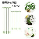 送料無料 園芸支柱 花支柱 単品 17cm 27cm 37cm 48cm 58cm 支柱 観葉植物 花ささえ 花支え ガーデニング用品 園芸用資材 固定 農業用...