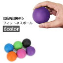 送料無料 フィットネスボール 2個セット シングルボール ストレッチボール 刺激 背中 首 足裏 腰 全身 手のひら 肩 首 こりをほぐす 筋肉ほぐし リラック...