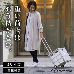 キャリーボックス S MTL-Z013 送料無料 mottole キャリーカート 折りたたみ 軽量 台車 フタ付 コンパクト キャスター コンテナ カート アウトドア 荷物 運ぶ 買い物カゴ 運搬 ふた付き 折り畳みボックス キャリーボックス アウトドア 天板 オリコン キャンプ 小さめ通販格安セール情報 楽天 通販