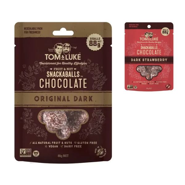 ★今使える1,000円OFFクーポン進呈11/30 23:59迄★TOM & LUKE 新感覚のギルトフリーチョコレート フルーツ＆ナッツチョコレートボール【店頭受取も可 吹田】(4)