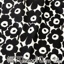 ★ポイント最大10倍! 16日1:59迄★マリメッコ 生地 幅約70cm×20cm以上の10cm単位 MINI UNIKKO(ミニ ウニッコ)/BLACK【店頭...