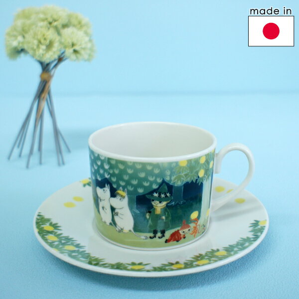 樂天商城 - 【マラソン期間全品ポイント5倍】ムーミン カップ＆ソーサー ルオント 丘【店頭受取も可 吹田】